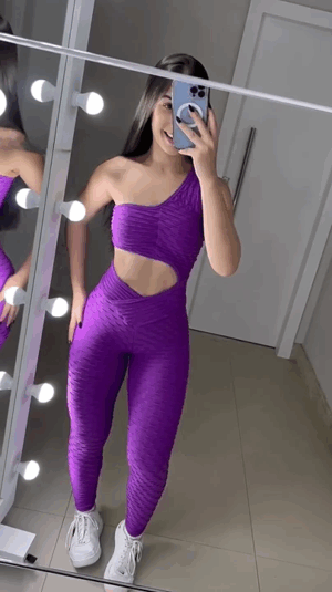 Enterizo Aura Morado